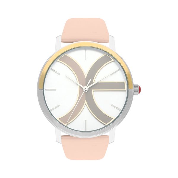 

Reloj Análogo Para Dama Con Correa De Tactopiel Satinada Color Nude Talla: Unico