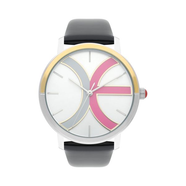 

Reloj Análogo Para Dama Con Correa De Tactopiel Satinada Color Negro Talla: Unico
