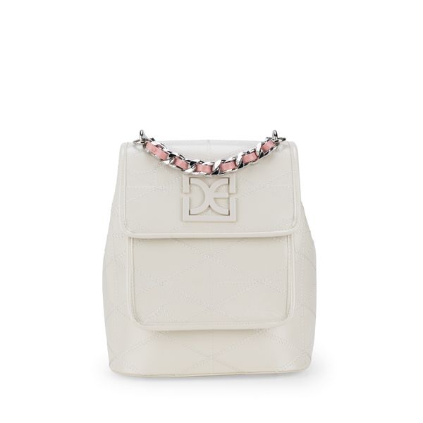 

Mochila Mediana Maneral Cadena Color Blanco Talla: Unico