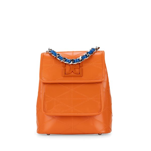 

Mochila Mediana Maneral Cadena Color Naranja Talla: Unico