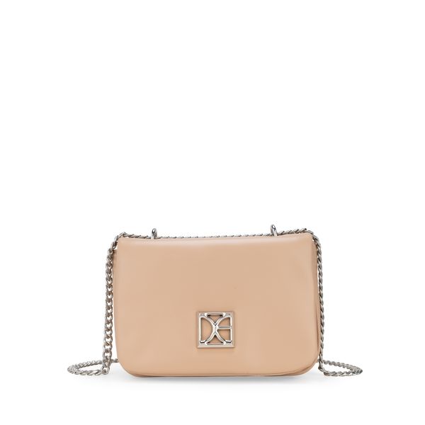 

Bolsa Crossbody Chica Asa De Cadena Color Camel Talla: Unico