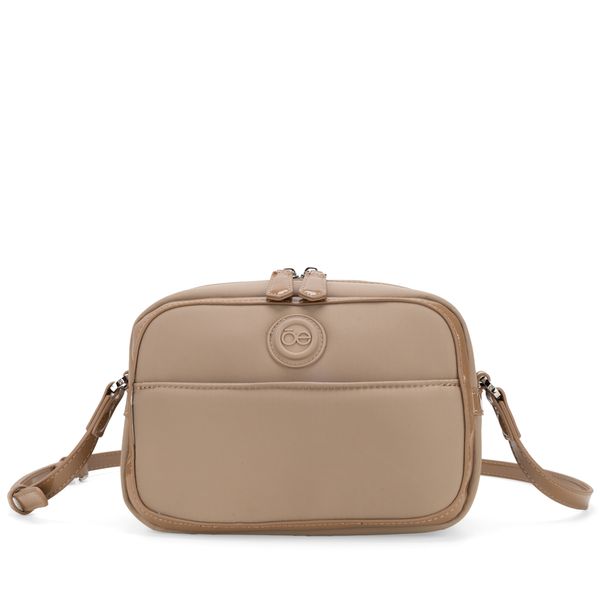 

Bolsa Crossbody Chica Textil Color Camel Talla: Unico