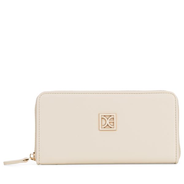 

Cartera Cierre Sencillo Grande Color Beige Talla: Unico