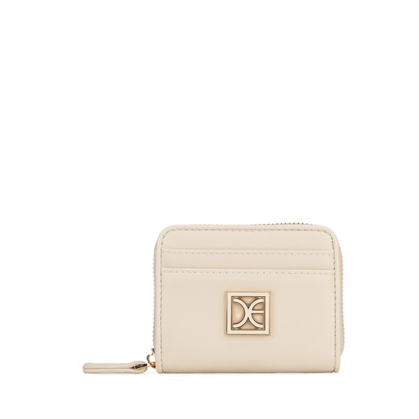 

Cartera Cierre Sencillo Chica Color Beige Talla: Unico