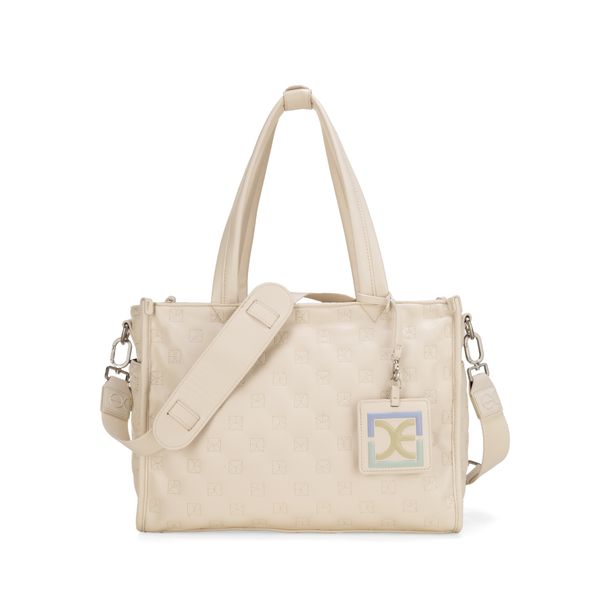

Pañalera Tote Con Accesorios Color Beige Talla: Unico