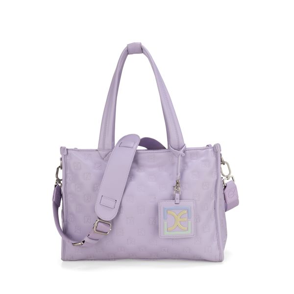 

Pañalera Tote Con Accesorios Color Lila Talla: Unico