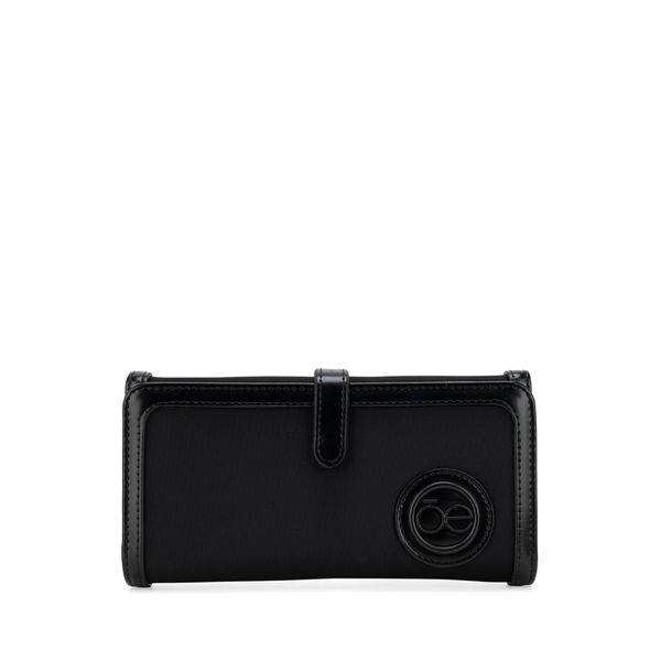 

Cartera Flap Grande Color Negro Talla: Unico