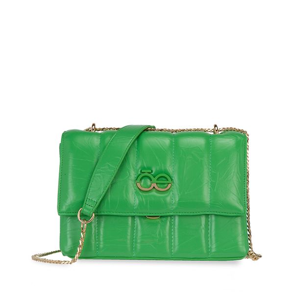 

Bolsa Briefcase Chica Asa De Cadena Color Verde Talla: Unico