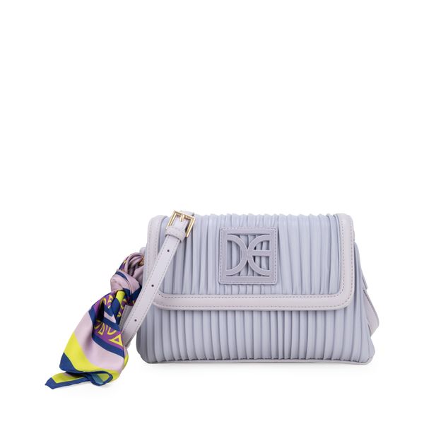 

Bolsa Crossbody Chica Con Mascada Color Lila Talla: Unico