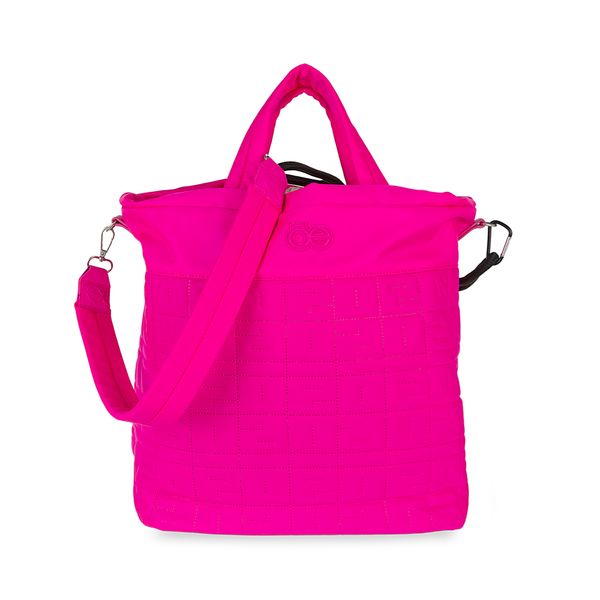 

Pañalera Tote Textil Con Accesorios Color Magenta Talla: Unico