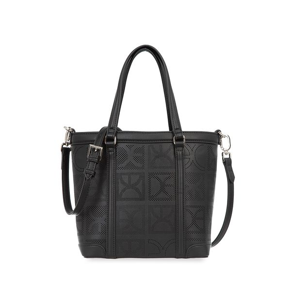 

Bolsa Tote Mediana Doble Función Color Negro Talla: Unico