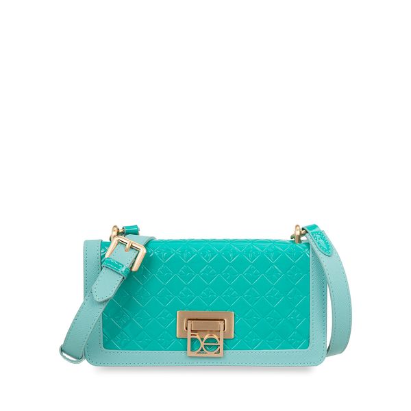 

Cartera Grande Flap Doble Función Color Azul Celeste Talla: Unico