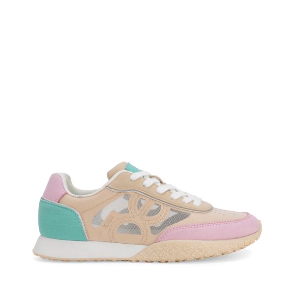 

Tenis Deportivos Con Transparencias Multicolor Talla: 26