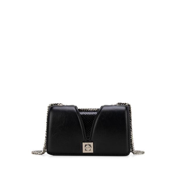 

Bolsa Briefcase Mini Asa De Cadena Color Negro Talla: Unico