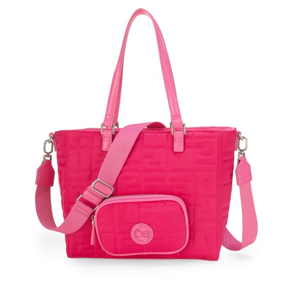 

Bolsa Tote Acolchada Color Rosa Talla: Unico