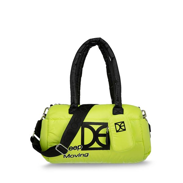 

Bolsa Bowling Grande Acolchada Con Monedero Color Verde Limón Talla: Unico