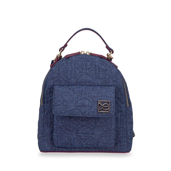 

Mochila Chica Textil Doble Función Color Azul Marino Talla: Unico