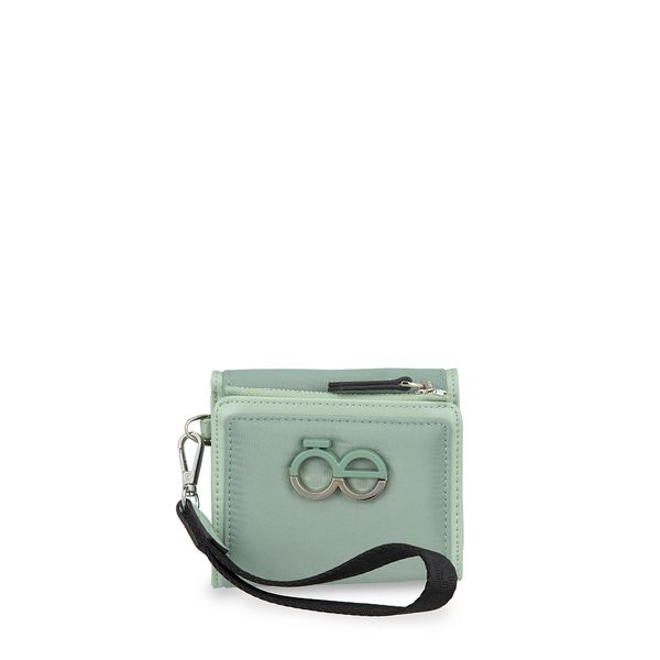 

Cartera Flap Chica Con Maneral Color Verde Menta Talla: Unico