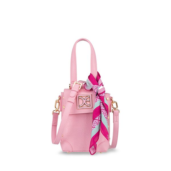 

Bolsa Briefcase Chica Con Mascada Color Magenta Talla: Unico
