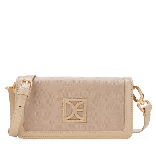 

Cartera Grande Textil Doble Función Color Beige Talla: Unico