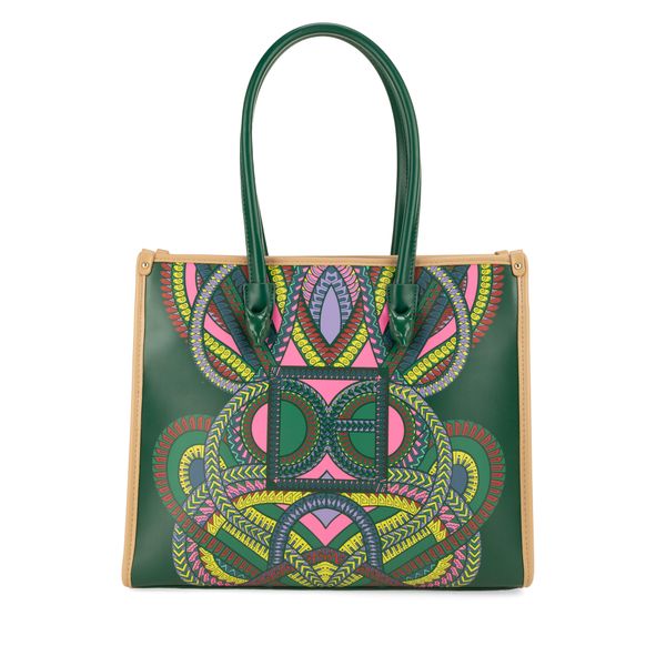 

Bolsa Tote Grande Jacobo Y María Ángeles Color Verde Talla: Unico