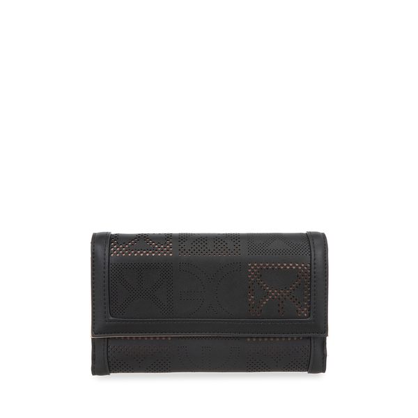 

Cartera Grande Flap Color Negro Talla: Única