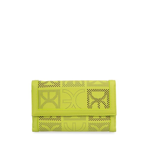 

Cartera Grande Flap Color Verde Talla: Unico