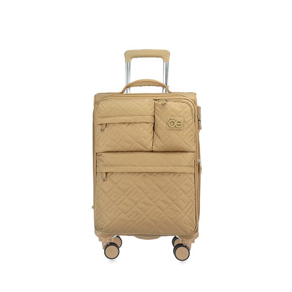 

Maleta Chica De Cabina 20 Plg Textil Color Beige Talla: 20 Plg