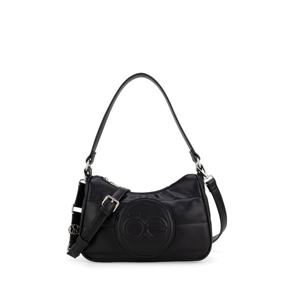

Bolsa Hobo Chica Acolchada Color Negro Talla: Unico