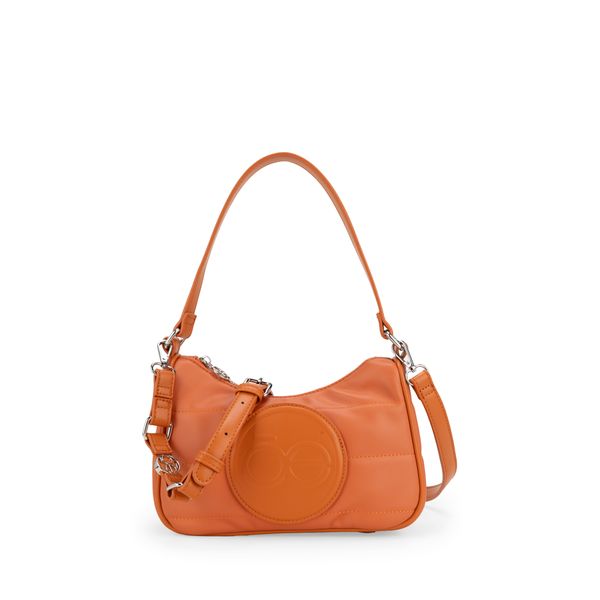 

Bolsa Hobo Chica Acolchada Color Naranja Talla: Unico