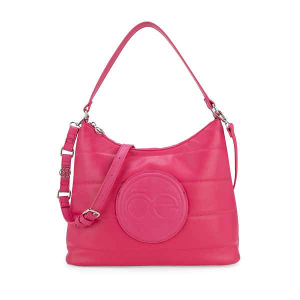 

Bolsa Hobo Acolchada Color Magenta Talla: Unico