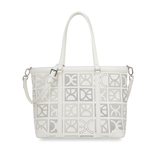 

Bolsa Tote Grande Doble Función Color Blanco Talla: Unico
