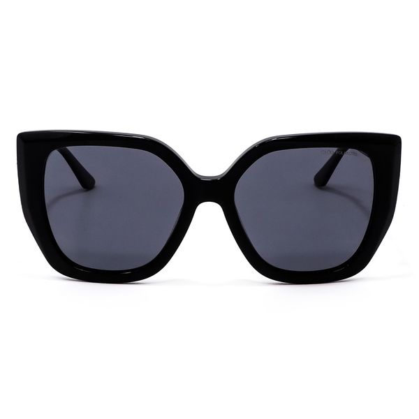 

Lente Solar Forma Mariposa Con Armazón De Acetato / Metal Color Negro Talla: Unico