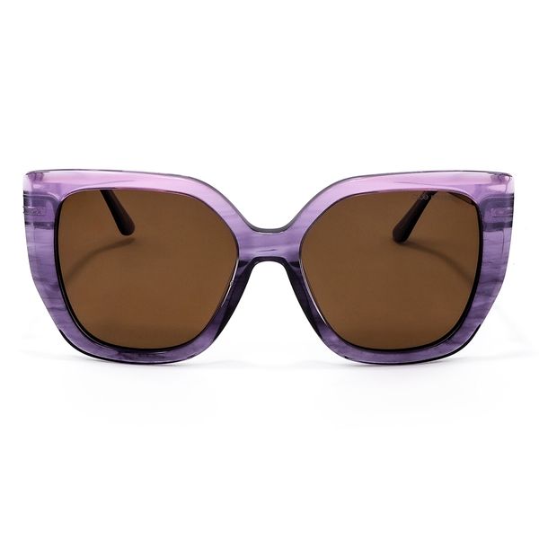 

Lente Solar Forma Mariposa Con Armazón De Acetato / Metal Color Morado Talla: Unico