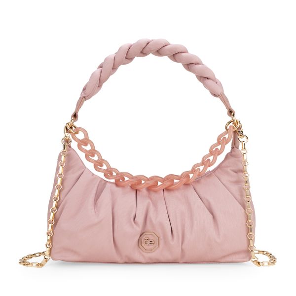 

Bolsa Baguette Textil Maneral Trenzado color Rosa Talla: Unico