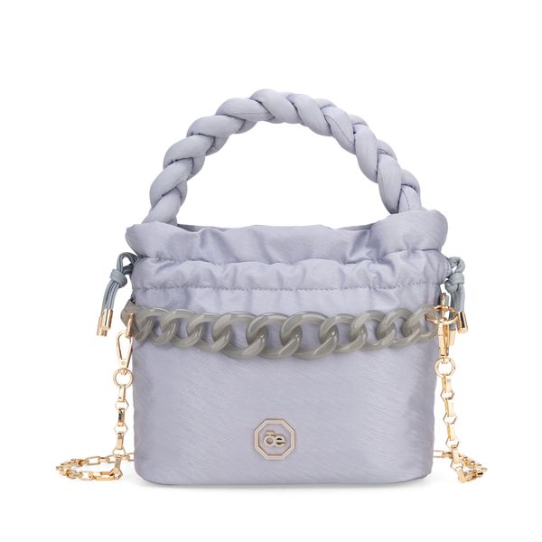 

Bolsa Drawstring Textil Maneral Trenzado color Gris Talla: Unico