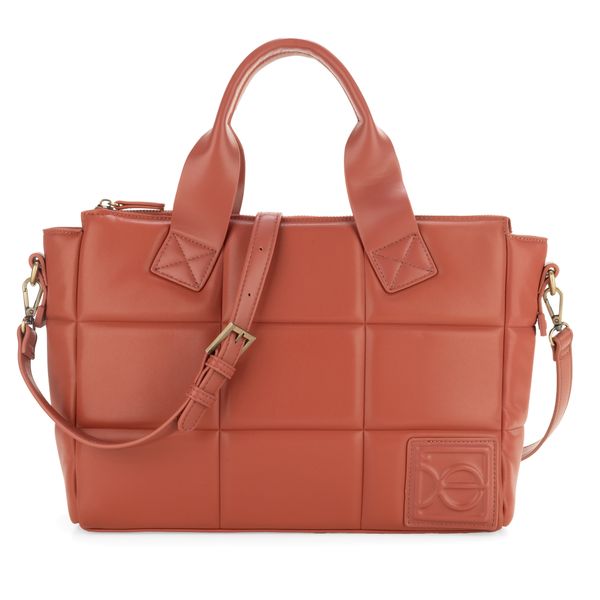 

Bolsa Tote Acolchada color Tan Talla: Unico