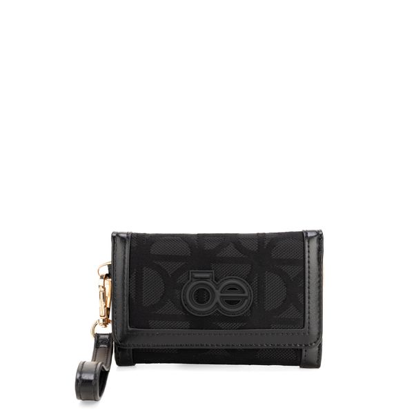 

Cartera Mediana Flap con Maneral color Negro Talla: Unico