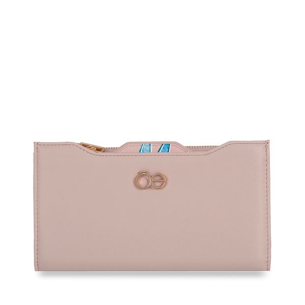 

Cartera Grande con Tarjetero Desprendible color Rosa Talla: Unico