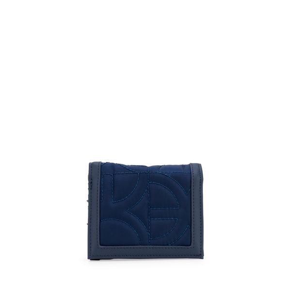 

Cartera Flap Chica Textil color Azul Marino Talla: Unico