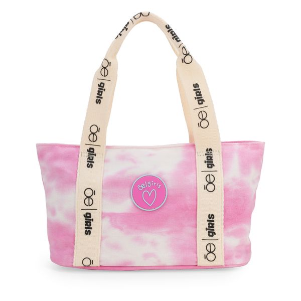 

Bolsa Tote Mediana para Niña Tie Dye color Rosa Talla: Unico