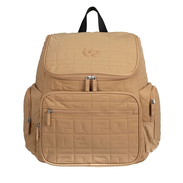 

Pañalera Mochila Nylon con Accesorios color Nude Talla: Unico