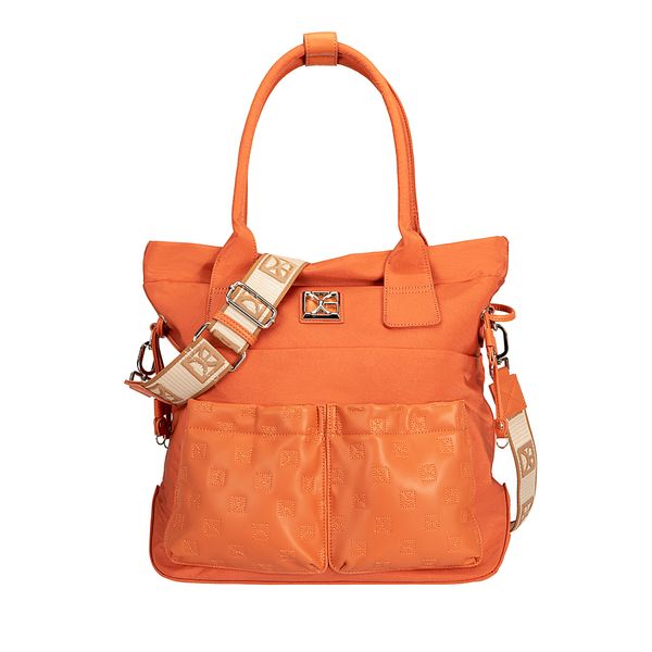 

Pañalera Tote Nylon con Accesorios color Naranja Talla: Unico
