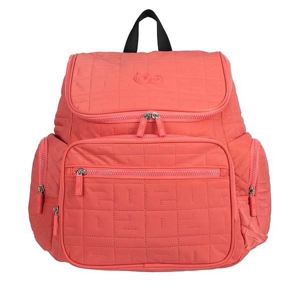 

Pañalera Mochila Nylon con Accesorios color Coral Talla: Unico