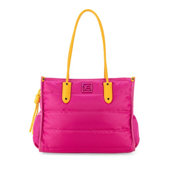 

Bolsa Tote de Viaje Textil Porta Laptop 15 Plg color Magenta Talla: 15 Plg