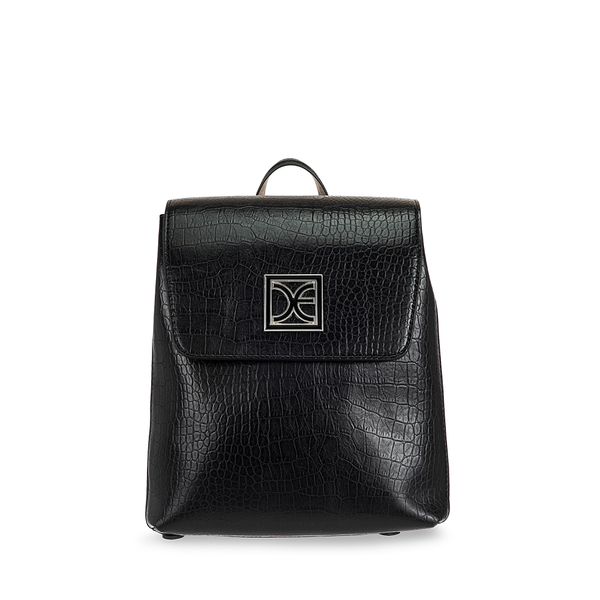 

Mochila Mediana Look Animal Skin Color Negro Talla: Mediana