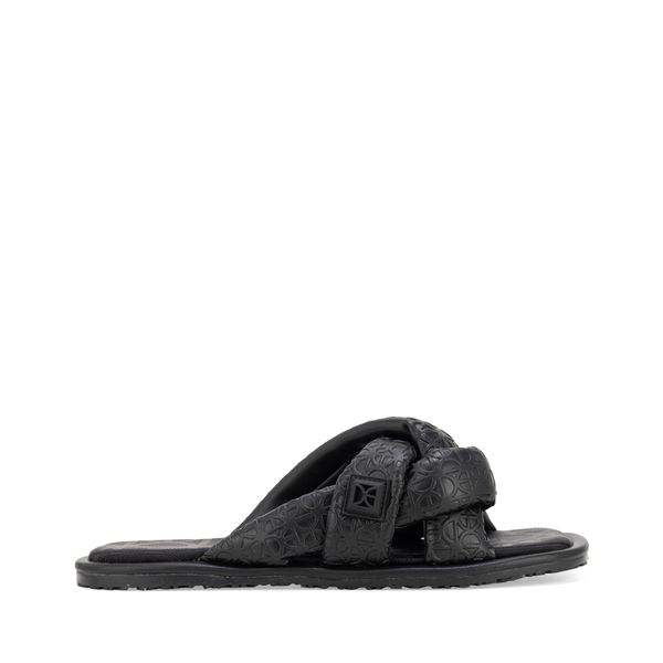

Sandalia Flat con Suela Antiderrapante color Negro Talla: 25
