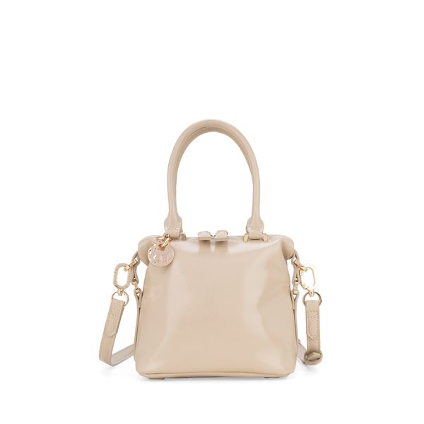 

Bolsa Satchel Mini Atemporal Color Fango Talla: Unico