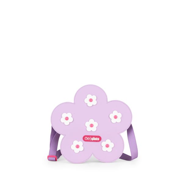 

Bolsa Crossbody Flor Para Niñas Color Lila Talla: Unico