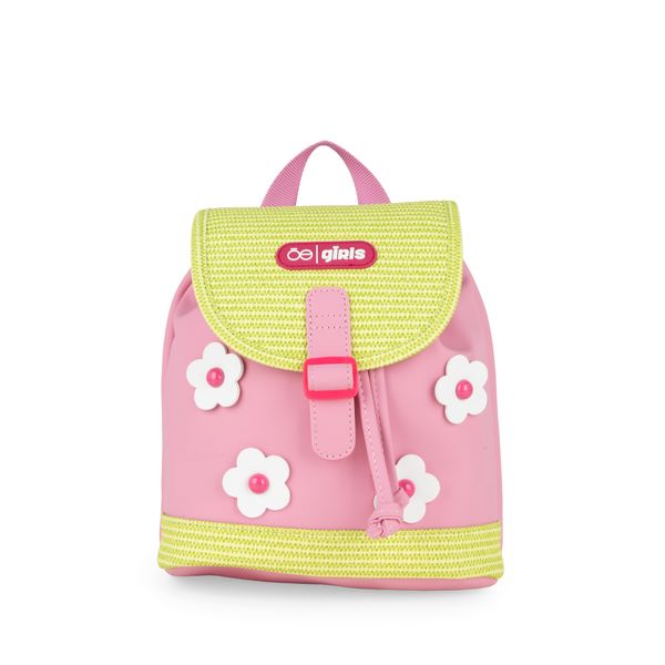 

Mochila Para Niñas Flores Color Rosa Talla: Unico